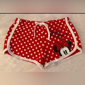 Minnie Mouse shorts-Junior Ladies Sz S